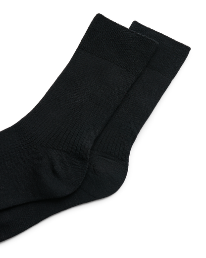 ECCO Classic Women Ribbed Mid - Women's Ribbed Mid-Cut Socks